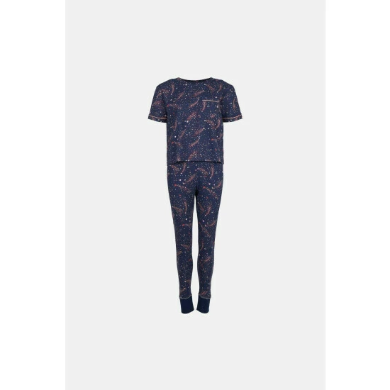 Oasis All Over Star Print Pyjama Set For Female 6 Oasis All Over Star Print Pyjama Set For Female - Image 4