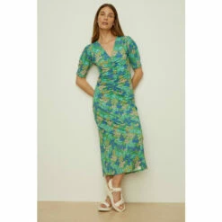 Oasis Slinky Jersey Floral Ruched Front Midi Dress For Female 13 Oasis Slinky Jersey Floral Ruched Front Midi Dress For Female -Oasis Sales Store unnamed file 2881