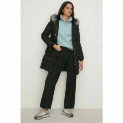 Oasis Heat Seal Midi Puffer Jacket For Female -Oasis Sales Store unnamed file 296