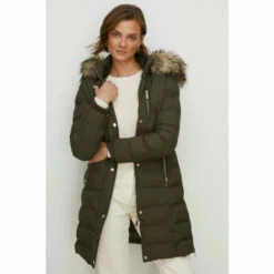 Oasis Heat Seal Midi Puffer Jacket For Female -Oasis Sales Store unnamed file 297