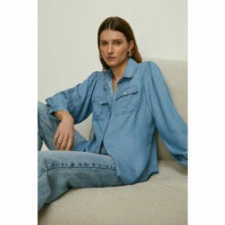 Oasis Long Sleeve Utility Shirt For Female -Oasis Sales Store unnamed file 3013