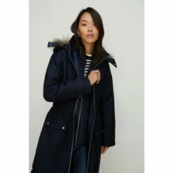 Oasis Premium Fur Hood Padded Winter Parka Coat For Female -Oasis Sales Store unnamed file 302