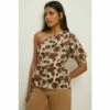Oasis One Shoulder Tribal Printed Top For Female -Oasis Sales Store unnamed file 3112
