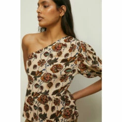 Oasis One Shoulder Tribal Printed Top For Female -Oasis Sales Store unnamed file 3113
