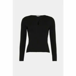 Oasis Premium Cut Out Ribbed Knit Top For Female 11 Oasis Premium Cut Out Ribbed Knit Top For Female -Oasis Sales Store unnamed file 3158