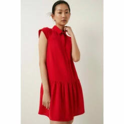 Oasis Sleeveless Tiered Frill Skater Dress For Female -Oasis Sales Store unnamed file 3214