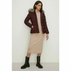Oasis Heat Seal Short Puffer Jacket For Female -Oasis Sales Store unnamed file 322