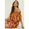 Oasis Retro Floral Bardot Dress For Female -Oasis Sales Store unnamed file 3230