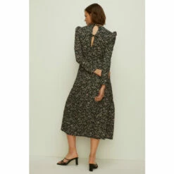 Oasis Crinkle Midi Dress For Female -Oasis Sales Store unnamed file 3269
