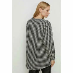 Oasis Stripe Button Shoulder Tunic For Female -Oasis Sales Store unnamed file 3293