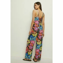 Oasis Floral Print Double Strap Jumpsuit For Female -Oasis Sales Store unnamed file 3311