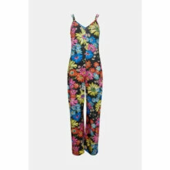 Oasis Floral Print Double Strap Jumpsuit For Female -Oasis Sales Store unnamed file 3312