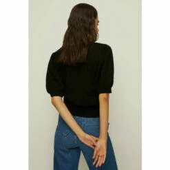 Oasis Zig Zag Pointelle Short Sleeve Knitted Jumper For Female 11 Oasis Zig Zag Pointelle Short Sleeve Knitted Jumper For Female -Oasis Sales Store unnamed file 3316