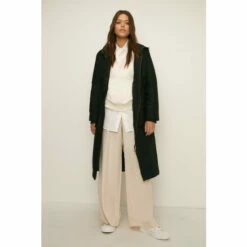 Oasis Longline Quilted Winter Parka For Female -Oasis Sales Store unnamed file 335