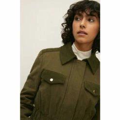 Oasis Patched Pocket Coat For Female -Oasis Sales Store unnamed file 3358