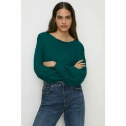 Oasis Slash Neck Knitted Jumper For Female 14 Oasis Slash Neck Knitted Jumper For Female -Oasis Sales Store unnamed file 3393