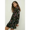 Oasis Petite Floral Velvet Empire Seam Mini Dress For Female 1 Oasis Petite Floral Velvet Empire Seam Mini Dress For Female -Oasis Sales Store unnamed file 3395