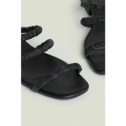 Oasis Triple Strap Block Heel Mule For Female -Oasis Sales Store unnamed file 3402