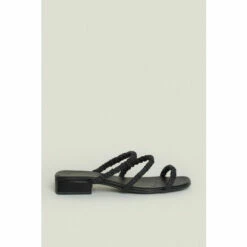 Oasis Triple Strap Block Heel Mule For Female -Oasis Sales Store unnamed file 3403