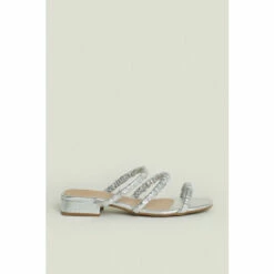 Oasis Triple Strap Block Heel Mule For Female -Oasis Sales Store unnamed file 3404