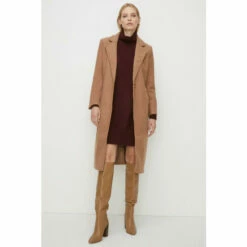 Oasis Single Breasted Relaxed Coat For Female -Oasis Sales Store unnamed file 348