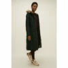 Oasis Pu Trimmed Cotton Sateen Maxi Coat For Female -Oasis Sales Store unnamed file 351