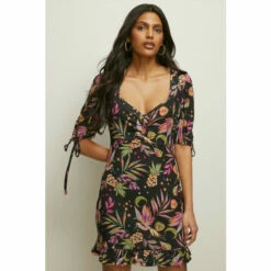 Oasis Tropical Bird Print Sweetheart Mini Dress For Female 11 Oasis Tropical Bird Print Sweetheart Mini Dress For Female -Oasis Sales Store unnamed file 3567