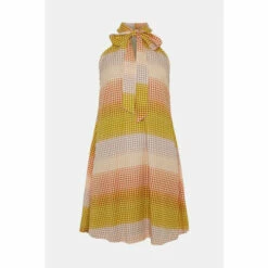 Oasis Printed Bow Dress For Female -Oasis Sales Store unnamed file 3693