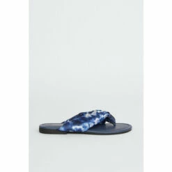 Oasis Tie Dye Printed Chunky Flip Flop For Female