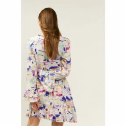 Oasis Charlie Taylor Scenic Print Skater Dress For Female -Oasis Sales Store unnamed file 3739