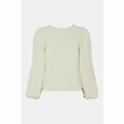 Oasis Lace Detail Tie Back Top For Female -Oasis Sales Store unnamed file 3771