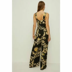 Oasis Essential Paisley Floral Wide Strap Jumpsuit For Female -Oasis Sales Store unnamed file 3791