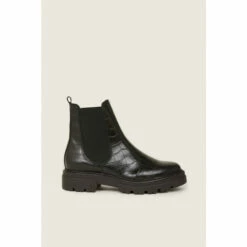 Oasis Leather Chunky Chelsea Boot For Female