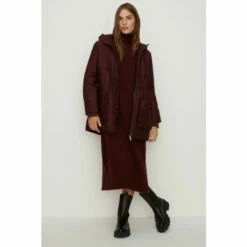 Oasis Padded Winter Midi Parka Coat For Female -Oasis Sales Store unnamed file 385