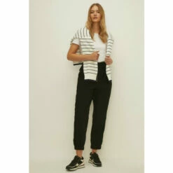 Oasis Relaxed Paperbag Belted Jogger For Female