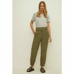 Oasis Relaxed Paperbag Belted Jogger For Female -Oasis Sales Store unnamed file 3859