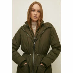 Oasis Zip Detail Padded Coat For Female 13 Oasis Zip Detail Padded Coat For Female -Oasis Sales Store unnamed file 392