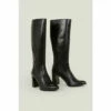 Oasis Leather Knee High Boot For Female -Oasis Sales Store unnamed file 393