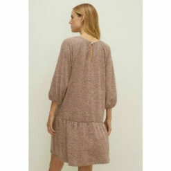Oasis Cosy Jersey Raglan Sleeve Smock Dress For Female -Oasis Sales Store unnamed file 3933