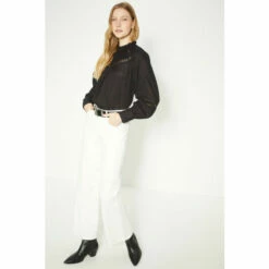 Oasis Cotton Dobby Lace Trim Blouse For Female -Oasis Sales Store unnamed file 3962