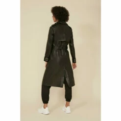 Oasis Leather Trench Coat For Female -Oasis Sales Store unnamed file 401