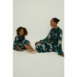 Oasis Kids Magnolia Floral Lace Tiered Dobby Dress For Female -Oasis Sales Store unnamed file 4028