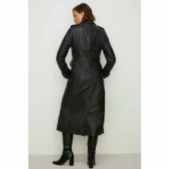 Oasis Leather Trench Coat For Female -Oasis Sales Store unnamed file 4063