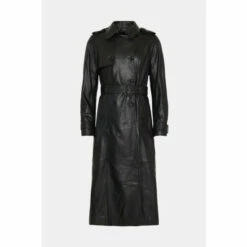 Oasis Leather Trench Coat For Female -Oasis Sales Store unnamed file 4064