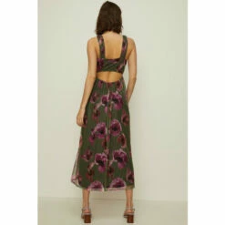 Oasis Petite Dobby Mesh Floral Knot Midi Dress For Female 9 Oasis Petite Dobby Mesh Floral Knot Midi Dress For Female -Oasis Sales Store unnamed file 4077