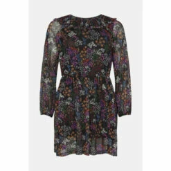 Oasis Floral Shirred Neck Mesh Skater Mini Dress For Female 10 Oasis Floral Shirred Neck Mesh Skater Mini Dress For Female -Oasis Sales Store unnamed file 4113