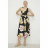 Oasis Large Floral Cross Back Scuba Midi Dress For Female 1 Oasis Large Floral Cross Back Scuba Midi Dress For Female -Oasis Sales Store unnamed file 4115