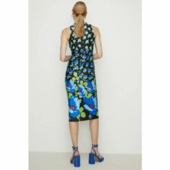 Oasis Ombre Floral Scuba Halterneck Midi Dress For Female -Oasis Sales Store unnamed file 4132