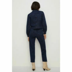 Oasis Leopard Print Denim Jacket For Female -Oasis Sales Store unnamed file 4170