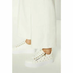 Oasis Studded Side Zip Trainers For Female